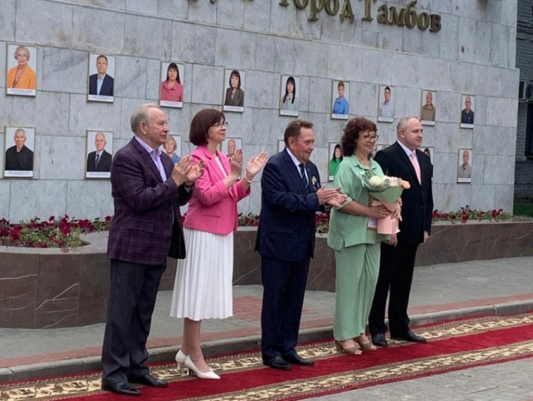 Торжественная церемония чествования.